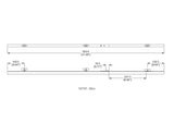 FixtureDisplays® 36" Blueprint File Hanging Clamp, One Case of 12 Clamps 16741-36IN