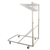 File Rolling Stand Blueprints Organizer Rack 12PC 18" Hanging Clamps 27X46.5X66" 16742+16741-18