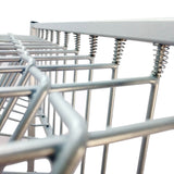 File Rolling Stand Blueprints Organizer Rack 12PC 18" Hanging Clamps 27X46.5X66" 16742+16741-18