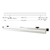 File Rolling Stand Blueprints Organizer Rack 12PC 24" Hanging Clamps 27X46.5X66" 16742+16741-24