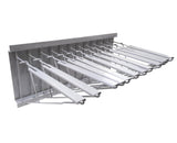 Blueprint Wallmount Rack Pivot Display Hangers Engineering Drawing Plan Organize