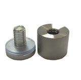 Sand Blast Stainless Steel Advertisment Screws Metal Standoffs 25x25mm Hardware
