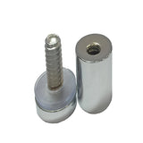 Polished Stainless Steel Advertisment Screws Metal Standoffs 19x25mm Hardware