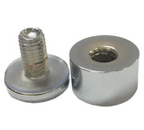 Polished Stainless Steel Advertisment Screws Metal Standoffs 20x25mm Hardware