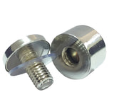 Polished Stainless Steel Advertisment Screws Metal Standoffs 20x25mm Hardware