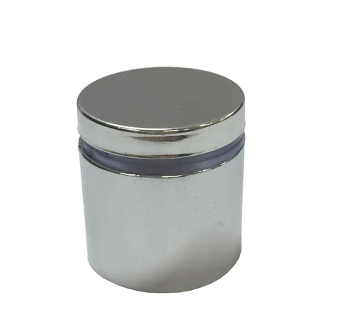 Polished Stainless Steel Advertisment Screws Metal Standoffs 25x25mm Hardware