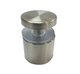 Standoff Hardware Frame Spacer Glass Screw Brushed Chrome Sand Blast Matte
