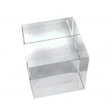 1.5x1.5x1.5 Riser Paper Weight Clear Crystal Cube Riser Solid Block