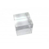 Fixture Displays 1x1x1 Riser Paper Weight Clear Crystal Cube Riser Solid Block