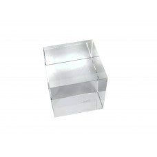 2.75x2.75x2.75 Riser Paper Weight Clear Crystal Cube Riser Solid Block