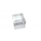 3.5x3.5x3.5 Riser Paper Weight Clear Crystal Cube Riser Solid Block