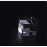 3.5x3.5x3.5 Riser Paper Weight Clear Crystal Cube Riser Solid Block