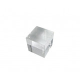 Fixture Displays 3x3x3 Riser Paper Weight Clear Crystal Cube Riser Solid Block