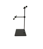 FixtureDisplays® Modern Metal 2 Tier Tabletop Bracelet & Necklace Jewelry Organizer Display Black Tree Rack Trendy Jewelry Stand 16773