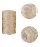 Natural Jute Twine Arts Crafts Christmas Gift Twine Packing Materials Durable 16777