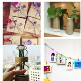 Natural Jute Twine Arts Crafts Christmas Gift Twine Packing Materials Durable 16777