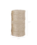 Natural Jute Twine Arts Crafts Christmas Gift Twine Packing Materials Durable 16777