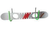 FixtureDisplays® Metal Display Wall Rack Set for SUP board, Surfboard, Wakeboard, Kiteboard, Snowboard, Longboards, Shortboard Storage Holder 16786