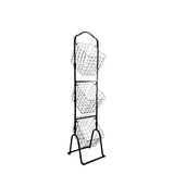 3 Tier Metal Basket Market Basket Display Wire Basket Stand Produce Rack Shoe Rack Organizer 16787