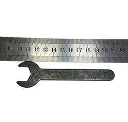 Simple Stamped Open end Wrench Spanner Spindle Axle Bicycle Bike Spanner 17mm