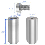 FixtureDisplaysdvertisement Nails Metal Standoffs Standoff Hardware for Glass
