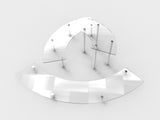 Clear Acrylic Countertop Cupcake Display Stand Treats Jewelery Organizer Rack