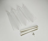 Acrylic Riser Three Tier Riser Clear Step Display Jewelery Display Stand
