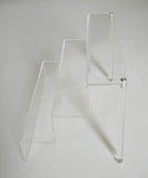 Acrylic Riser Three Tier Riser Clear Step Display Jewelery Display Stand