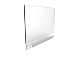 13x8 Clear Graphics Holder Sign Holder Display Detachable Header Picture Frame