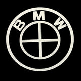 FixtureDisplays® "BMW" Car Logo STICKER/ Self Adhesive Label for Front Hood and Rear Trunk, Reflect Light, 1.8 x 1.8" 16805-BMW