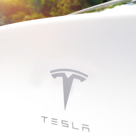 Tesla Logo Window Vinyl Decal Sticker – Custom Color, Made In USA