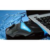 FixtureDisplays® Laptop Cooling with Vacuum Fan, USB Powered, Wind Control, Quiet Operation, Ultra-portable Radiators ,CPU Cooler, Fan Heat Sink for Notebook, Laptop 16807