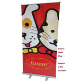 FixtureDisplays® Silver Retractable Banner Stand for Tradeshow Expositions, Graphic is Not Included, Need To Customize 16811