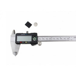 FixtureDisplays® Electronic Digital Caliper Inch/Metric Conversion 0-6 Inch/150 mm Stainless Steel Body Extra Large LCD Screen Measuring Tool 16816