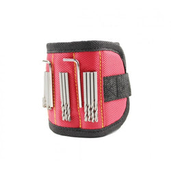FixtureDisplays® Super Magnetic Wristband with 3 Powerful Magnets, Keeps Screws, Nails and Tools Handy While Working, Handy Tool 16822