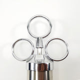 Meat Seasoing Injector Syringe BBQ Smoking Grilling w/ 3 Needles Stainless Steel 16832