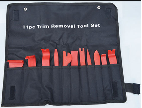 11 Piece Trim Removal Tool Set Auto Door Panel Window Molding Upholstery Removal