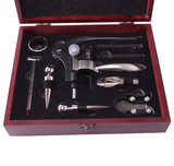 9 PC Wine Gift Set Bottle Opener Corkscrew Housewarming Wedding Anniversary Gift
