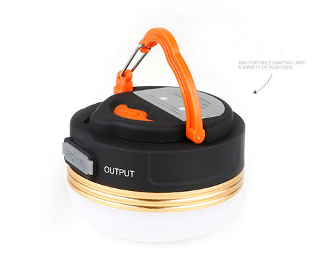 LED Camping Lantern USB Rechargeable LED Night Light 3W Tent Lamp Camping Hiking