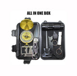 Emergency Survival Kits 11 in 1, Multi Survival Tools Outdoor Survival Gear