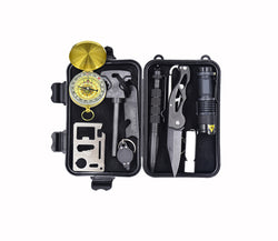 Emergency Survival Kits 11 in 1, Multi Survival Tools Outdoor Survival Gear