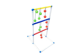 Ladder Toss Game Set with 6 Bolos Backyard Family Kid Games 16856