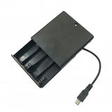 Battery Housing Battery Pack Holder Mini USB Connector Hard Plastic Holder