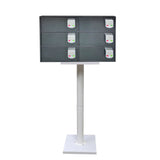 6-Bay Cell Phone Charging Locker Charging Station Floor Standing Docking Station 16866