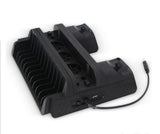 PS4/PS4 Slim/PS4 Pro Cooling Fan Cooler with Dual Controller Charging Station