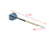Steel tip Darts Set Dartboard Darts Competition Professional Shaft Flight 18PK
