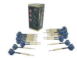 Steel tip Darts Set Dartboard Darts Competition Professional Shaft Flight 18PK