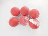 2.76 Red Rubber Bouncy Ball Gym Ball Catch Ball Fetch Ball Floating Chew Toys