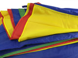 12' Play Parachute 8 Handles Storage Bag Play Parachute Kids Tent Picnic Mat