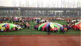 12' Play Parachute 8 Handles Storage Bag Play Parachute Kids Tent Picnic Mat